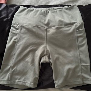 Danskin Olive Biker Shorts